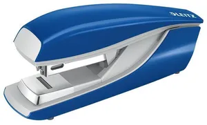 Ganzmetall-Heftgerät Leitz NeXXt 5505 mit Flachheftung, Blau